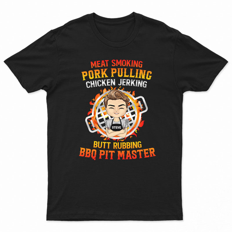 BBQ Pit Master - Personalized Custom T Shirt