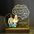 The Most Outstanding Organ - Gift For Couples - Personalized Custom 3D Led Light Wooden Base