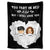 You Fart In Bed - Gift For Couples - Personalized Custom Fleece Blanket