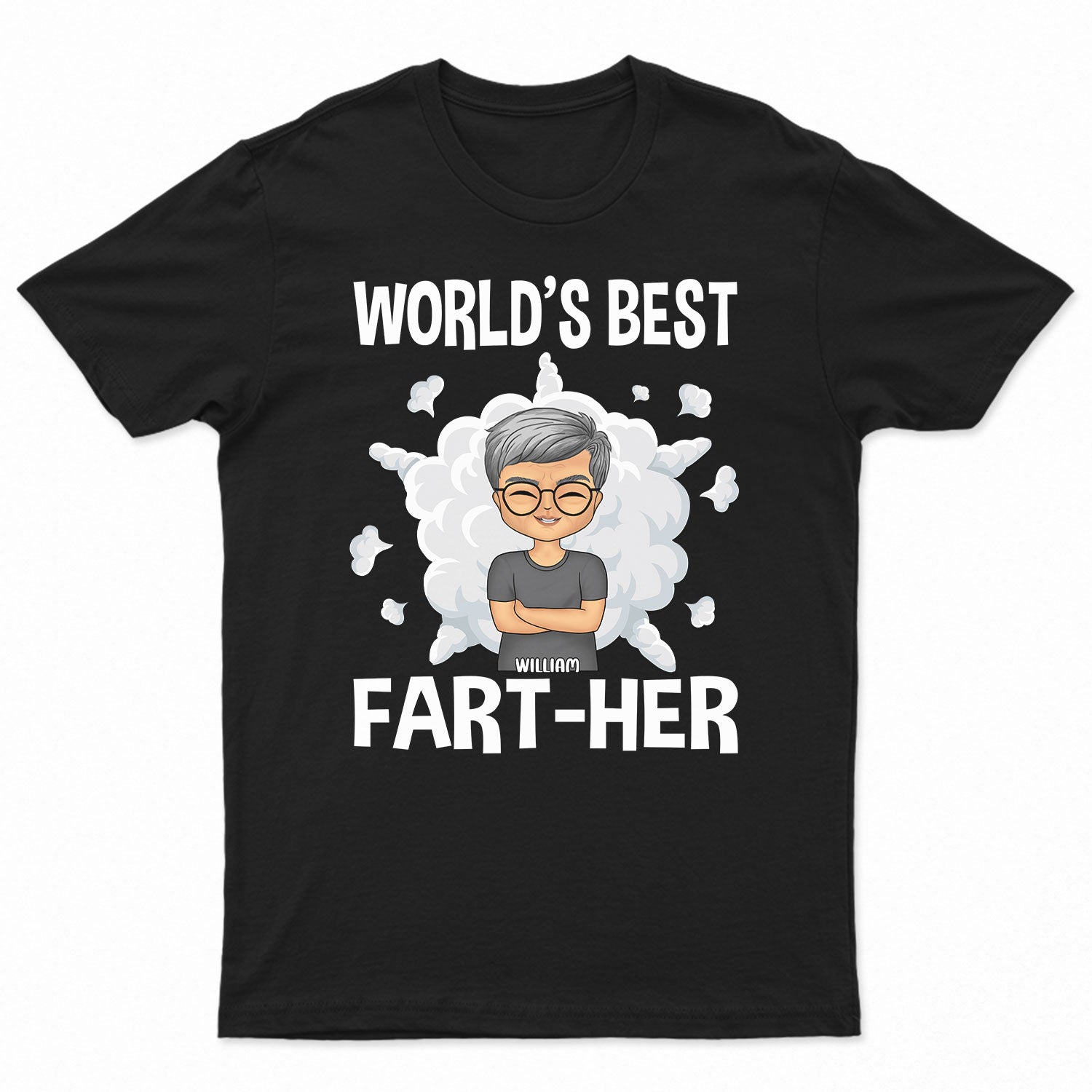 World's Best Farther - Gift For Father - Personalized Custom T Shirt
