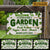 Garden Decorating Outdoor Custom Wood Rectangle Sign, Garden Sign Decoration, Outdoor Decoration