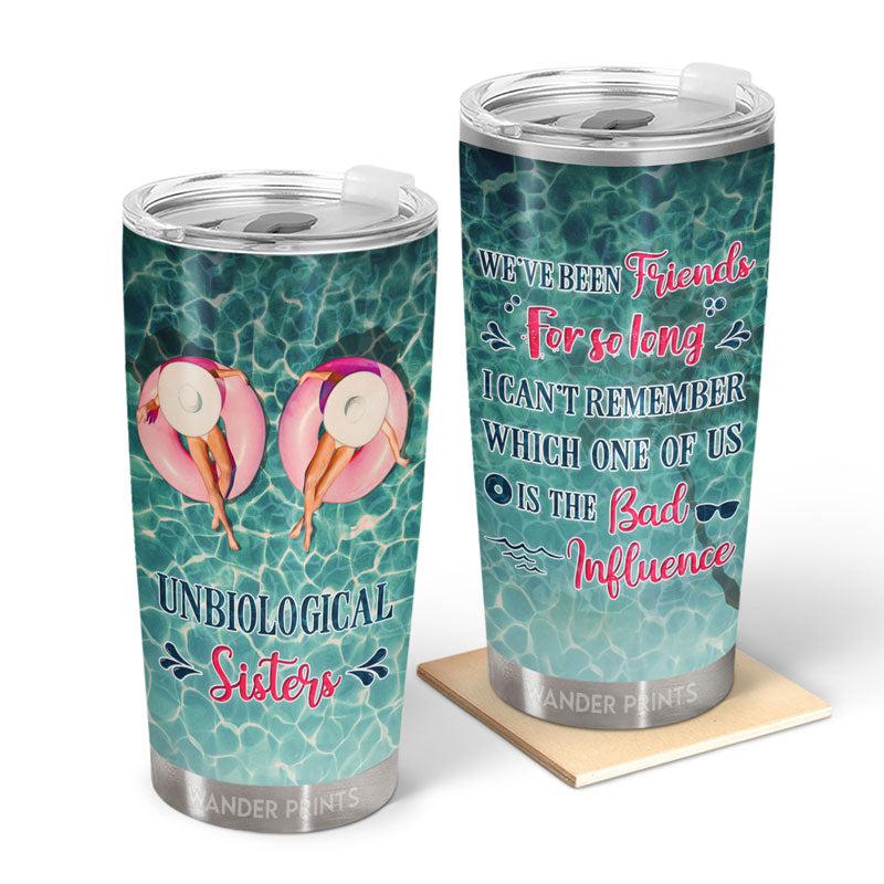 Wander Prints Funny Gift For Bestie, Summer Gifts, Birthday Gifts For Best Friends, Sisters - Beach Pool Bestie Best Friend BFF You Are My Person, Unique Gift For Bestie, BFF Stainless Steel Tumbler 20Oz
