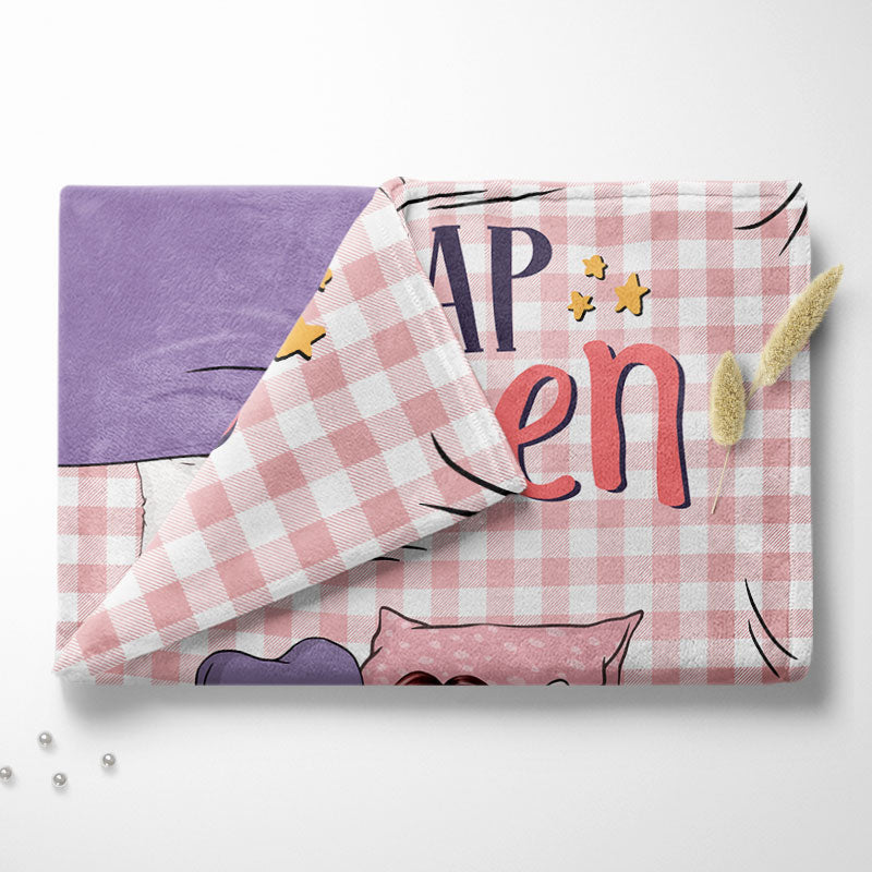 Mom - Personalized Giant Post Card Blanket - NP1 – nuprintz