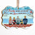 Family Where Life Begins And Love Never Ends - Christmas Memorial Gift - Personalized Wooden Ornament