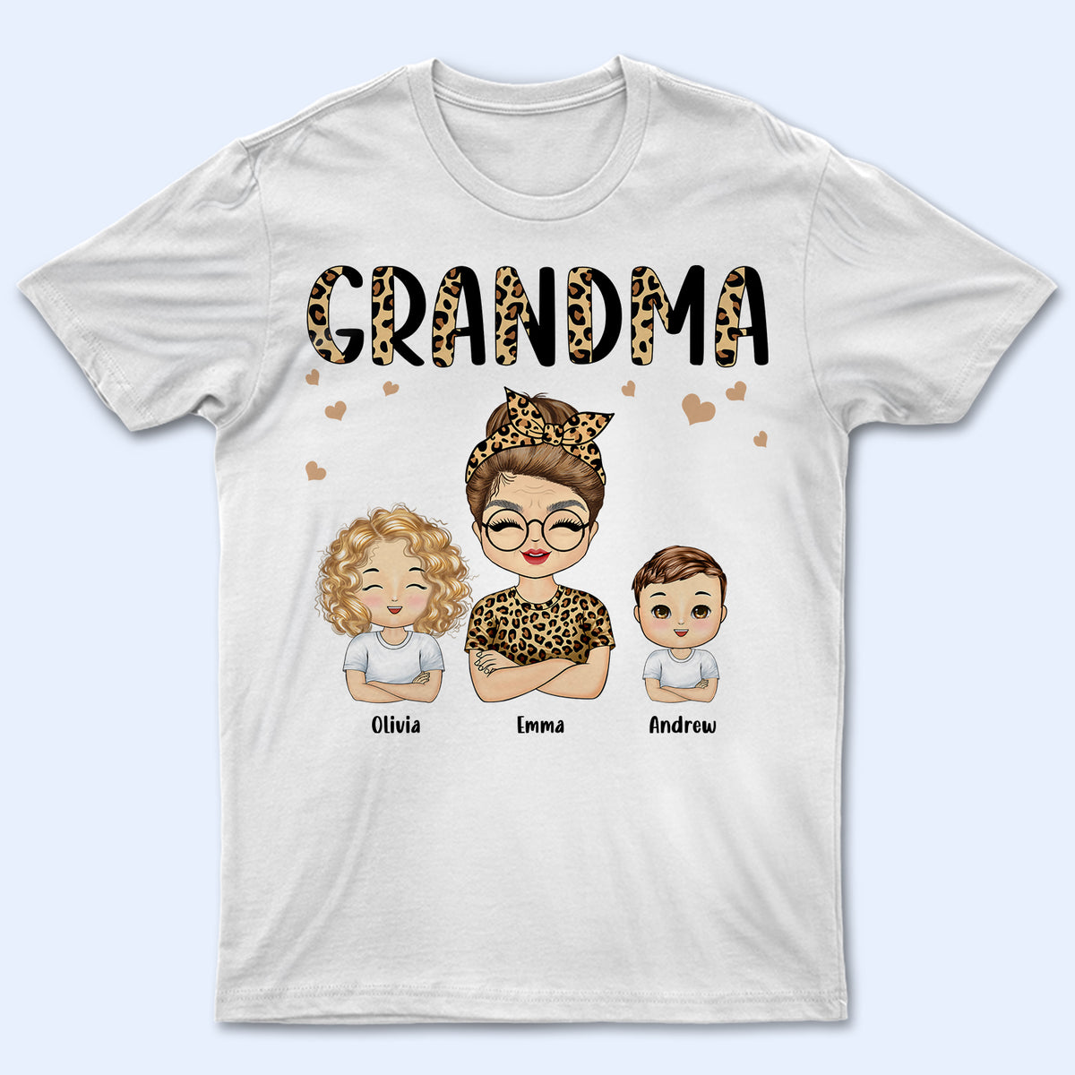 Grandma With Grandkids - Birthday, Loving Gift For Mom, Mother, Nana, -  Wander Prints™
