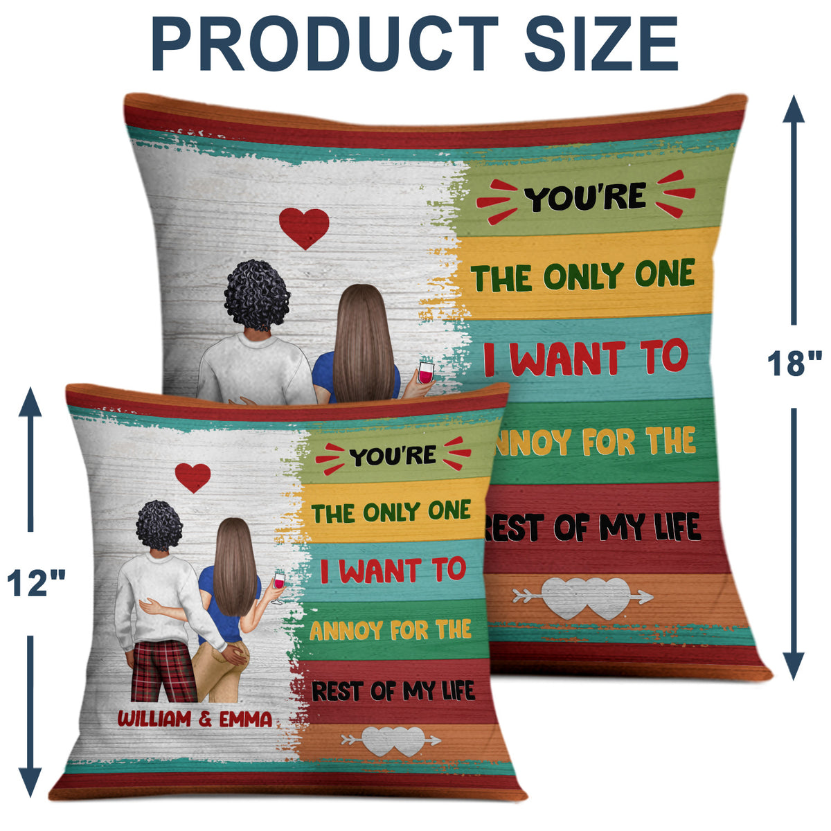 Family Couple You're The Only One I Want To Annoy - Personalized Custo ...