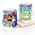 Side By Side Or Miles Apart - Gift For Best Friends - Personalized Custom Wine Tumbler