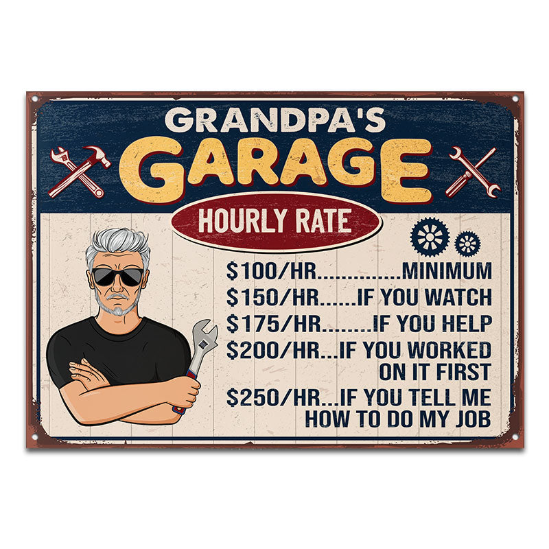 Man Cave Garage How To Fix It - Grandpa And Dad Gift