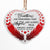 Cardinal Memorial Angels Are Always Near - Memorial Gift - Personalized Custom Heart Acrylic Ornament