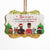 This Is Us Christmas Couple And Dog - Personalized Custom Wooden Ornament