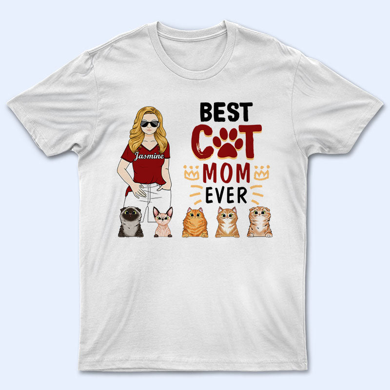 Less People More Cats - Gift For Cat Lover - Personalized Custom T Shirt