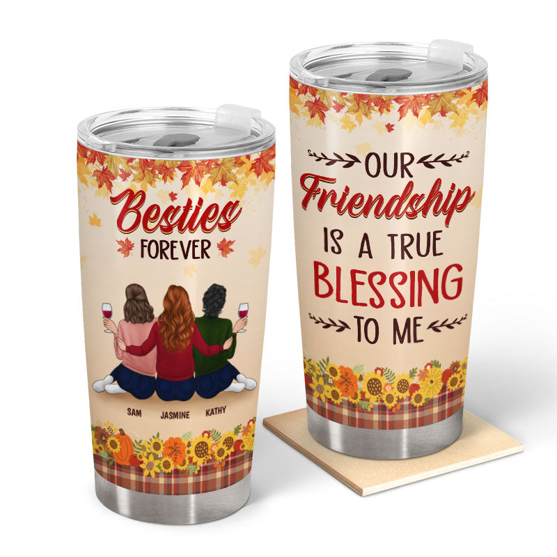 True Friendship - Gift For Best Friends - Personalized Tumbler - Pawfect  House