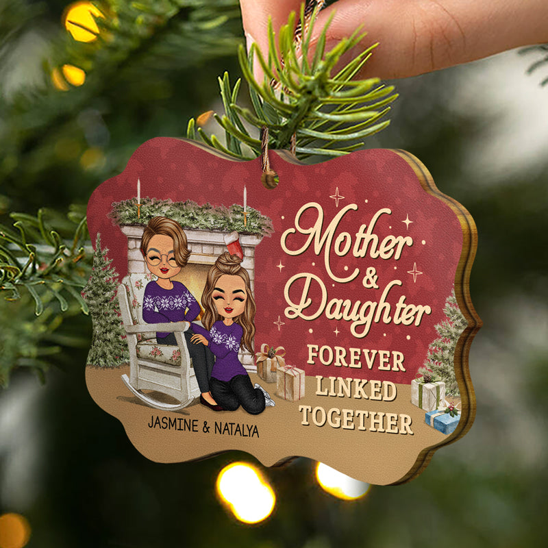 Forever Linked Together - Christmas Gift For Mother Daughter