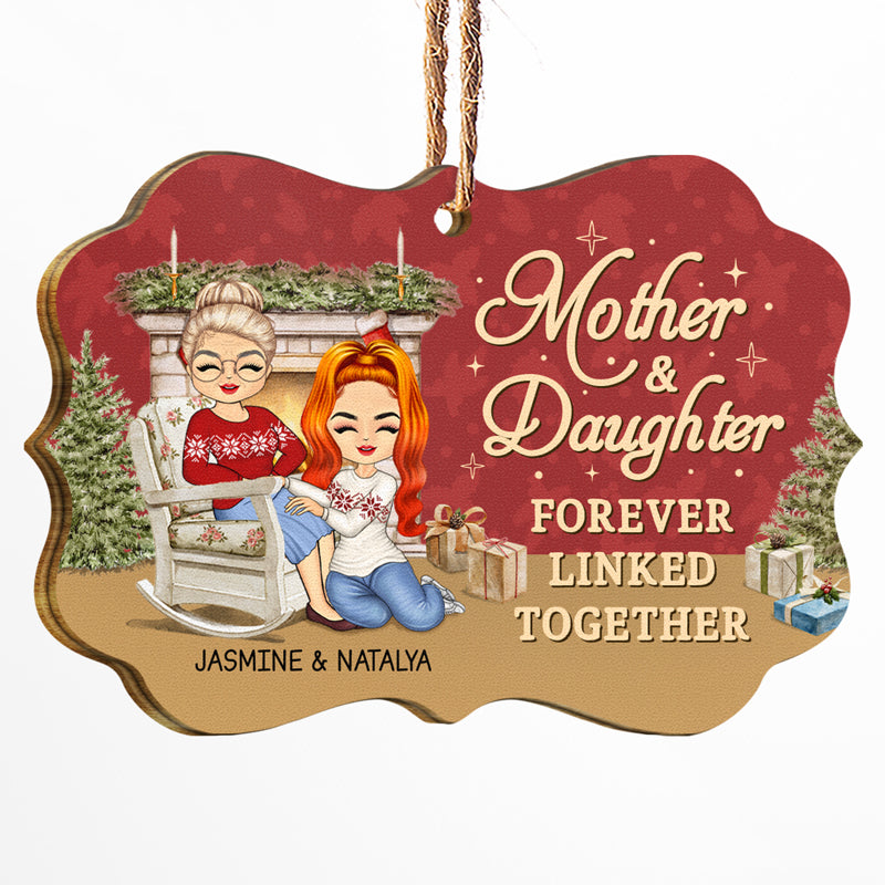 Forever Linked Together - Christmas Gift For Mother Daughter