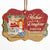 Mother & Daughter Forever Linked Together - Christmas Gift For Mother - Personalized Wooden Ornament