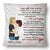 Walked Into Love With You - Gift For Couples - Personalized Custom Pillow