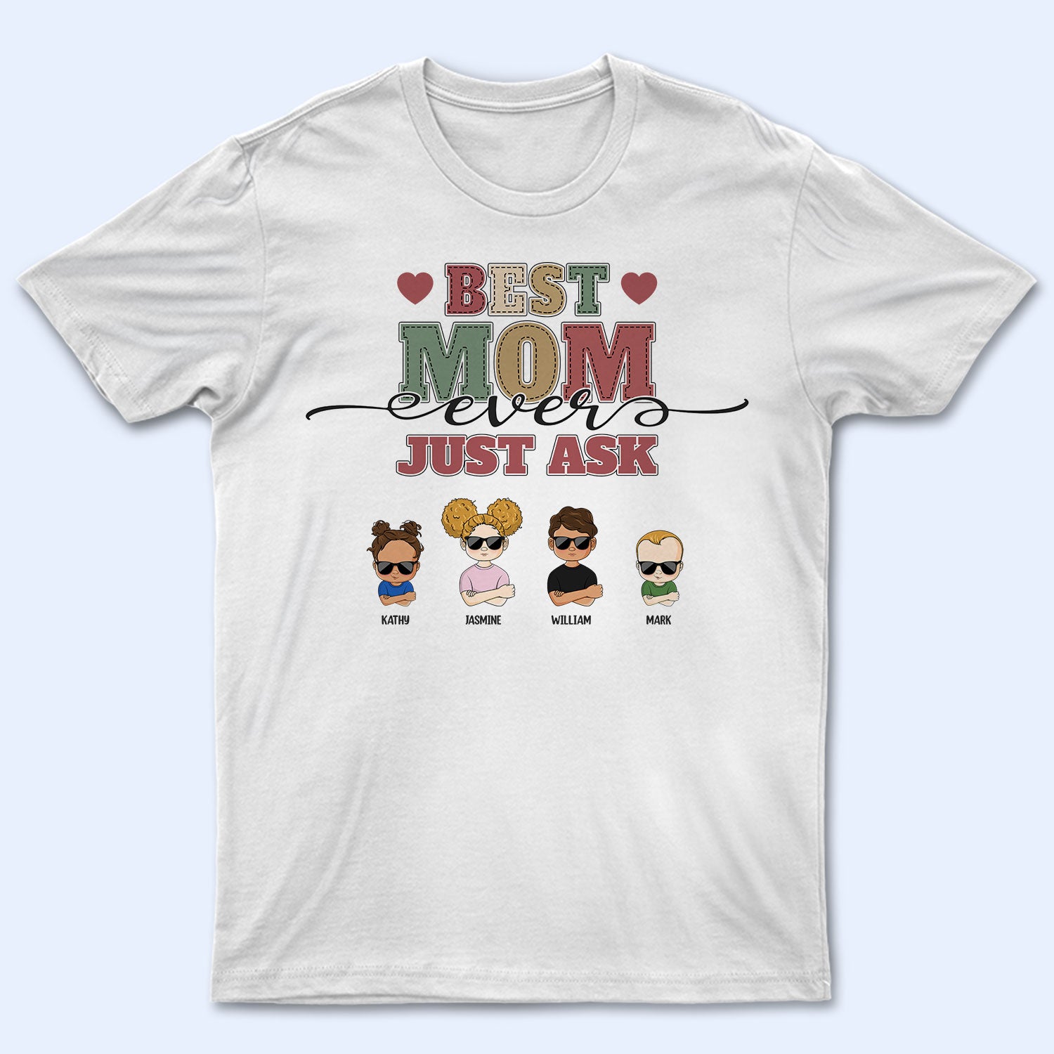 Mother Best Mom Ever Ever - Gift For Mom - Personalized Custom T Shirt
