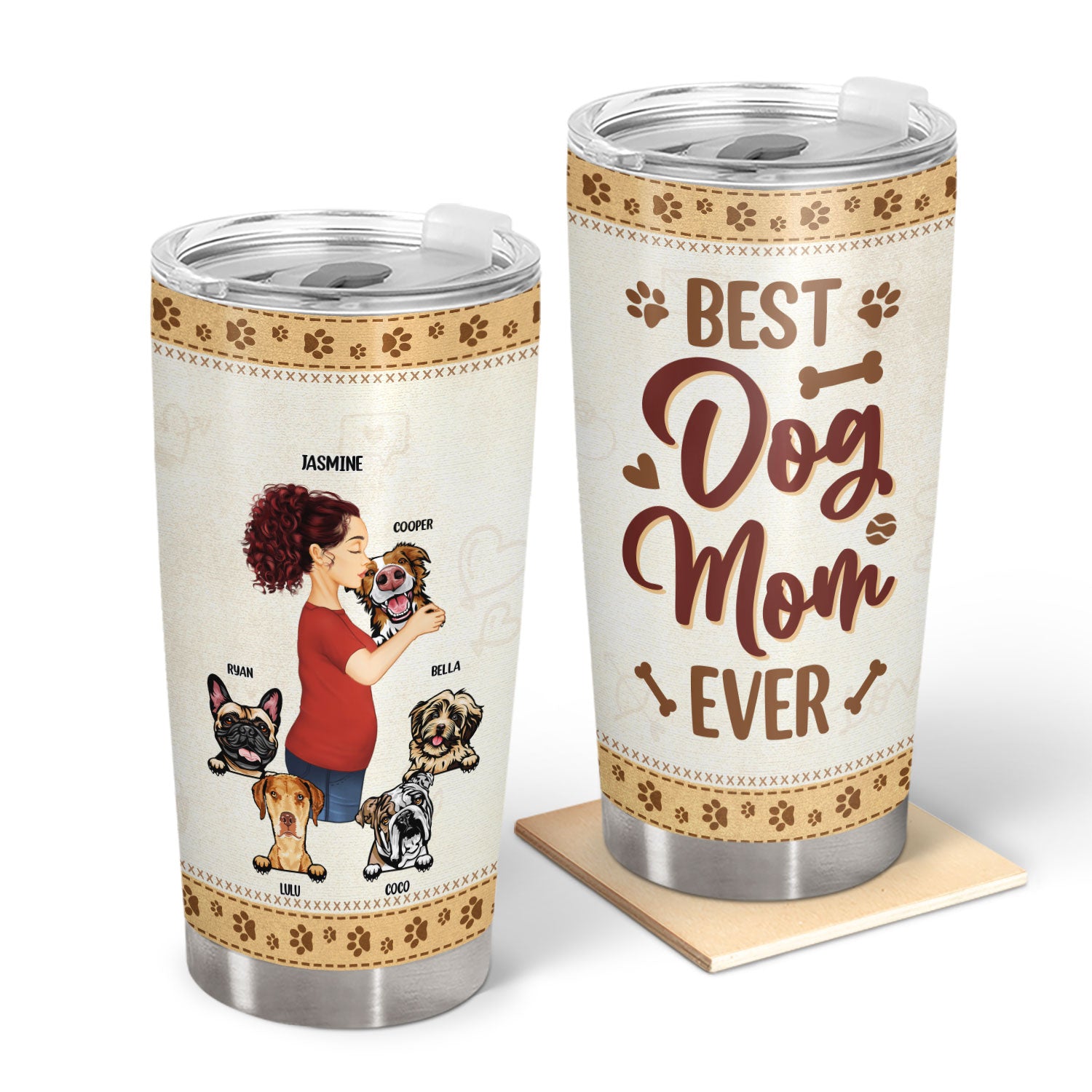 Pet Lovers Best Pet Mom Dad Ever - Gift For Pet Lovers - Personalized -  Wander Prints™