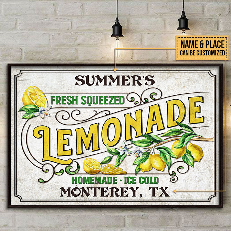 Personalized - Acrylic Tags - Lemonade