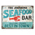 Lobster Seafood Bar Best In Town - Personalized Custom Classic Metal Signs