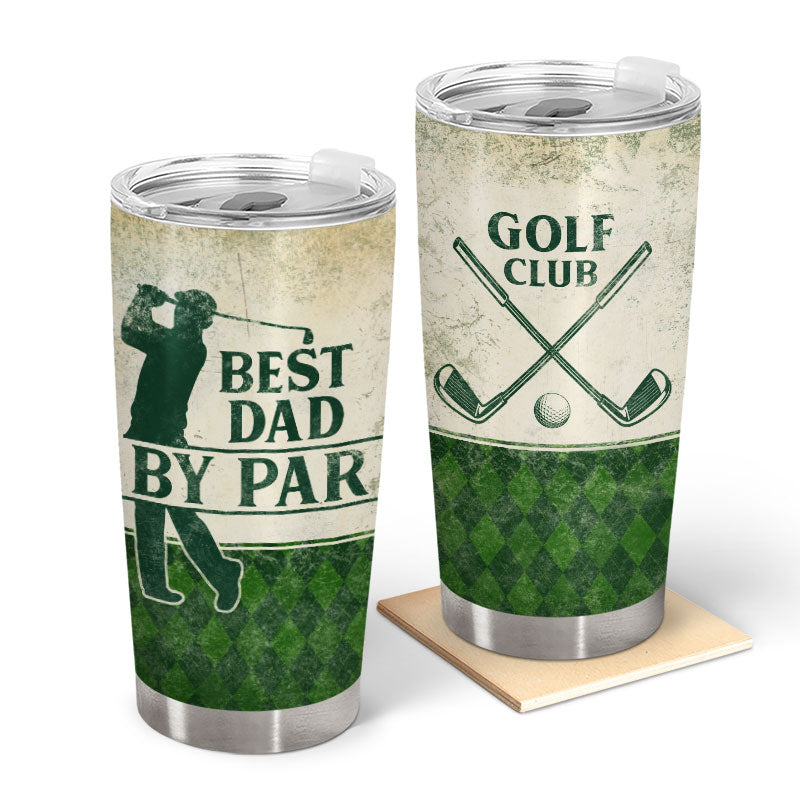 Wander Prints Fathers Day Gifts - Birthday Gifts for Dad & Fathers Day Gifts From Daughter - Dad Gifts From Kids Father's Day Gifts - Stainless Steel Golf Tumbler Dad Birthday Gifts from Daughter, Thank You For Teaching Me Travel Coffe Mug with Lid
