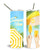 Summer Vibes Skinny Tumbler - Summer Drinkware Collection