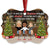 Besties Drinking Squad Here's Another Christmas - Personalized Custom Aluminum Ornament