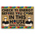 Family Couple Check Ya Energy Before You Come - Personalized Custom Doormat