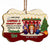 Christmas Santa's Naughty List - Gift For Bestie - Personalized Custom Wooden Ornament