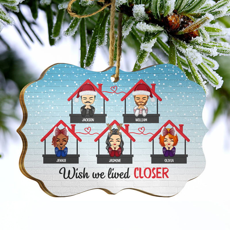 Easy Neighbor Gift Idea- Personalized Wooden Christmas Ornaments Made with  xTool - Keeping it Simple