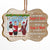 Christmas Bestie We're Not Sugar & Spice - Personalized Custom Wooden Ornament