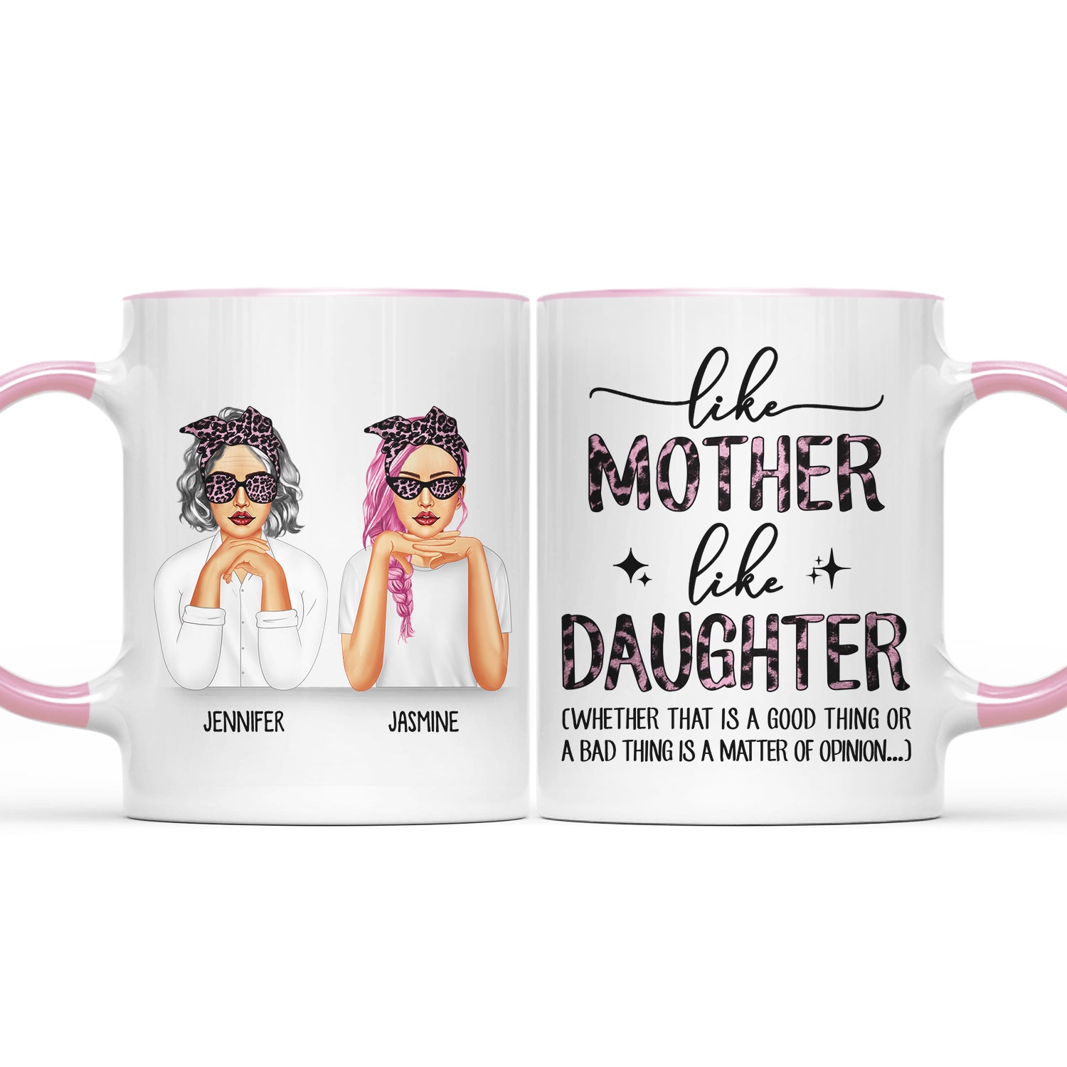 Good Thing Or Bad Thing - Gift For Mother - Personalized Custom Accent Mug