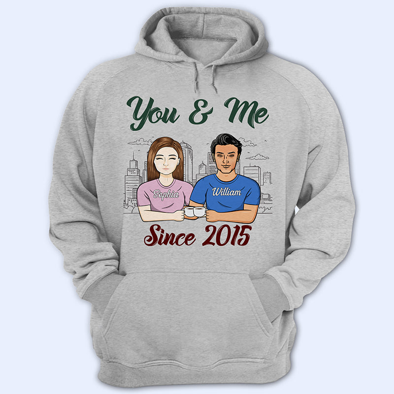 You And Me - Gift For Couples - Personalized Custom T Shirt