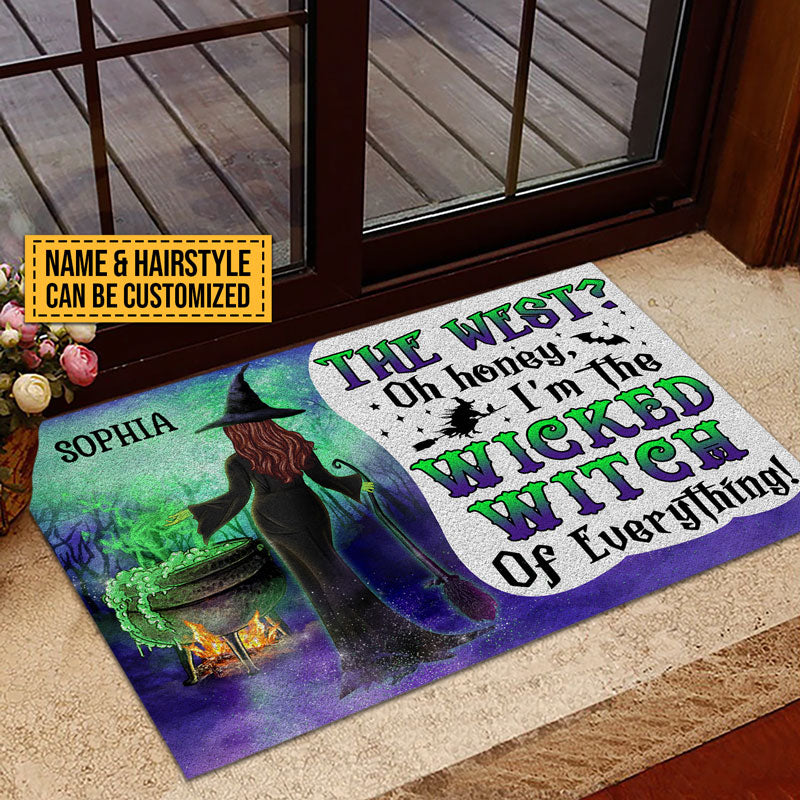 Witch The West Oh Honey Custom Doormat, Halloween Decorations Indoor, Spirits Halloween, Witch Gift, Witchcraft, Witch House, Halloween Party Supplies, Witch Decorations
