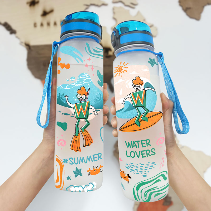 Wandering Water Tracker Bottle - Summer Drinkware Collection - Wander ...