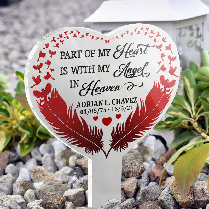 Heaven Caught A Good One Personalized Memorial Plaque