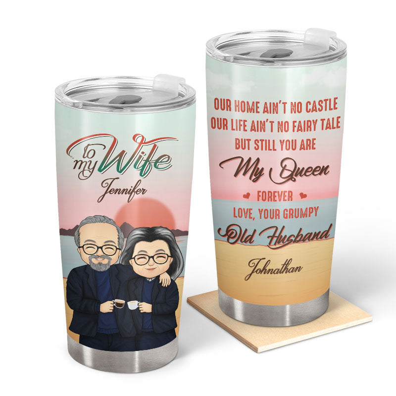 Our Home Ain't No - Gift For Couple - Personalized Custom Tumbler