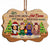 Let’s Watch Christmas Movies - Bestie BFF Christmas Gift - Personalized Custom Wooden Ornament