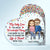 Family Couple My Only Love The Most Wonderful Thing - Gift For Couples - Personalized Custom Heart Shaped Acrylic Plaque