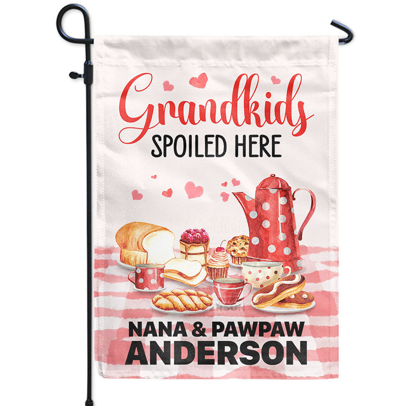 Grandkids Names Custom Tea towel, Grandchildren Personalized dish