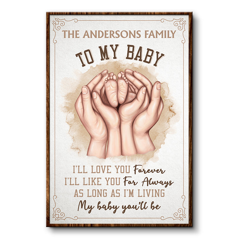 Daughter from Dad - Always be my baby girl – amoreandmoregifts