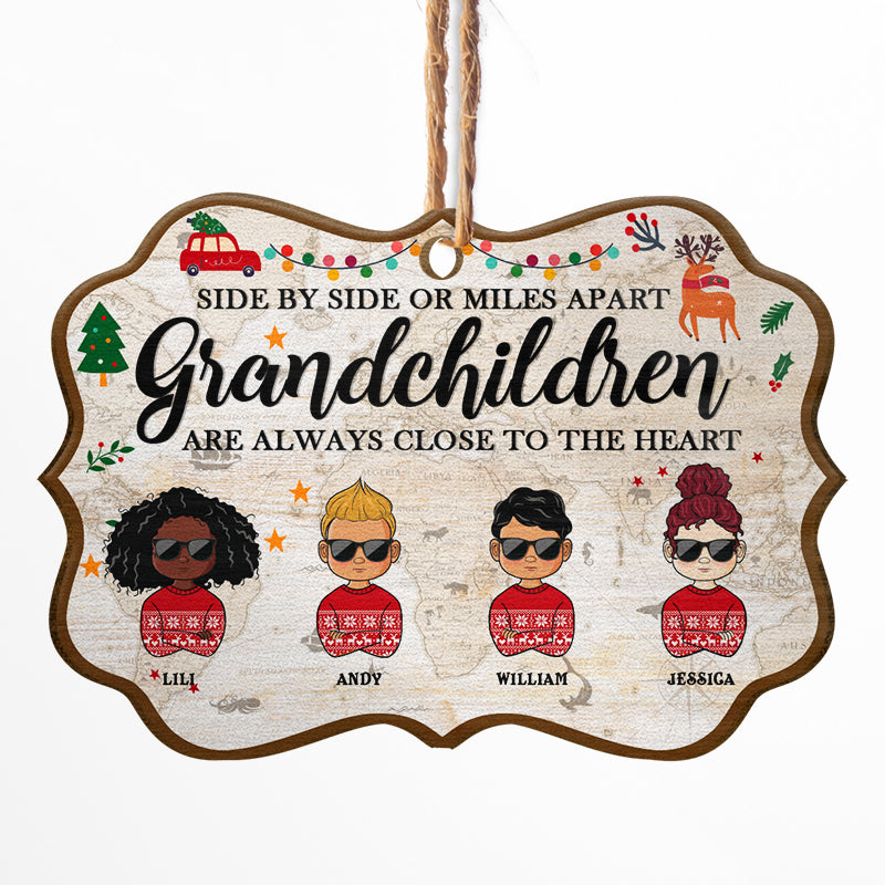 Grandchildren Are Always Close At Heart - Gift For Grandparent - Perso -  Wander Prints™