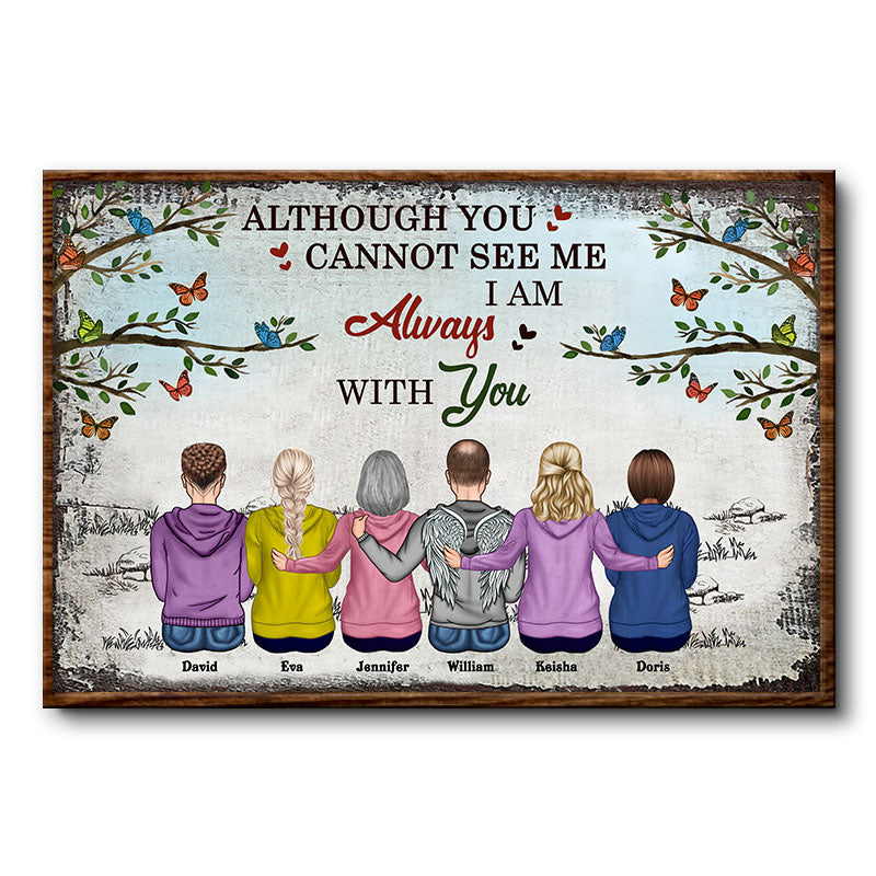 I Am Always With You - Memorial Gift - Personalized Custom Poster