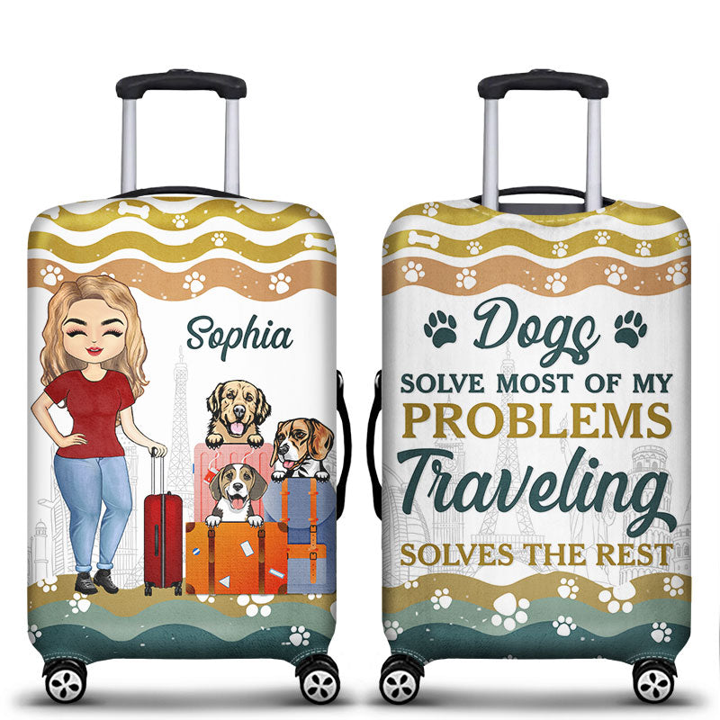 Dog Traveling Solves The Rest - Gift For Travel Lovers