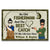 Old Fisherman Best Catch Live Here - Fishing Gift - Personalized Custom Doormat