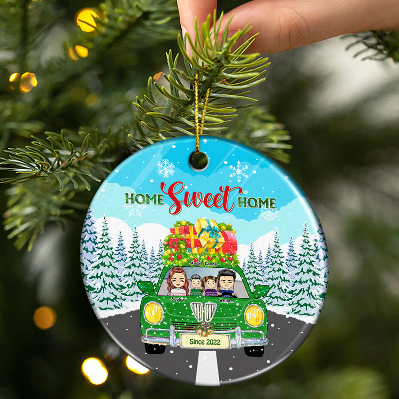 Personalized 2023 Christmas Ornament- House Ornaments Housewarming Gifts  for New House House Decor Home Decor All Roads Lead Home Christmas  Ornaments