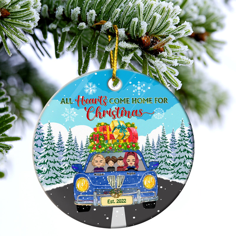 Personalized 2023 Christmas Ornament- House Ornaments Housewarming Gifts  for New House House Decor Home Decor All Roads Lead Home Christmas  Ornaments
