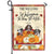 Personalized Autumn Dog Welcome To Our Patch Custom Flag