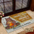 Personalized Bear And His Honey Bee Live Here Customized Doormat