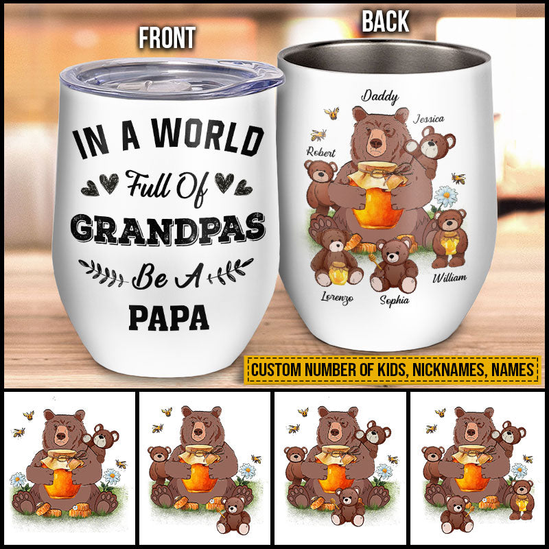 Personalized Papa Bear Mug